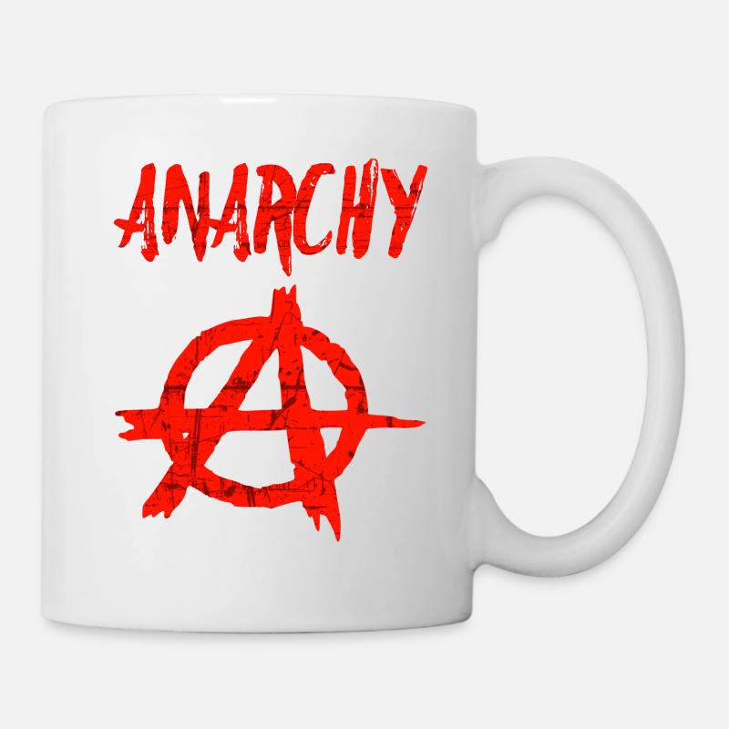 Anarchie - Tasse - Weiß
