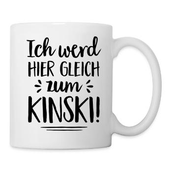 I AM HERE SAME TO KINSKI! BY SUBGIRL - Mug - white - Right