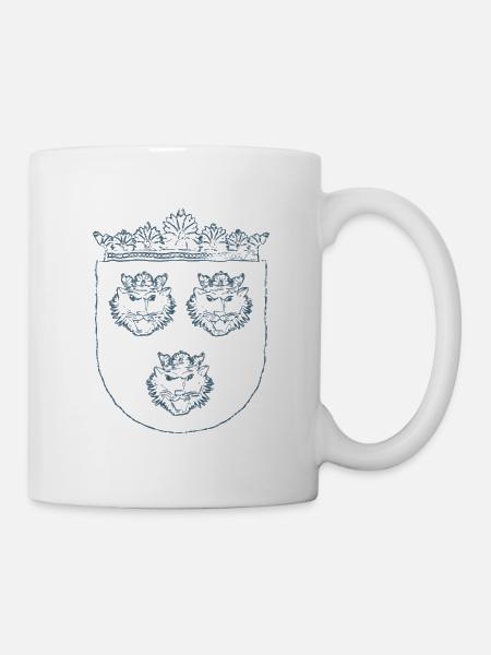 Dalmatinisches Wappen - Tasse - Weiß