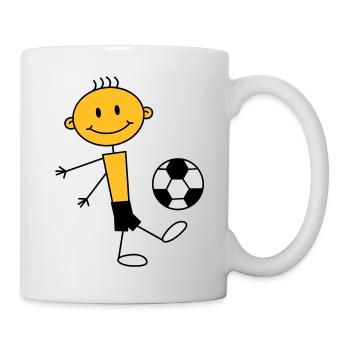 soccer_boy - Tasse - Weiß - Rechts