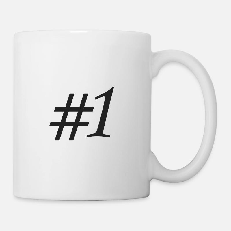 #1 - Tasse - Weiß