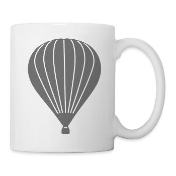 Hot air balloon - Mug - white - Right