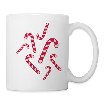 Candy cane christmas - Mug - white - Right