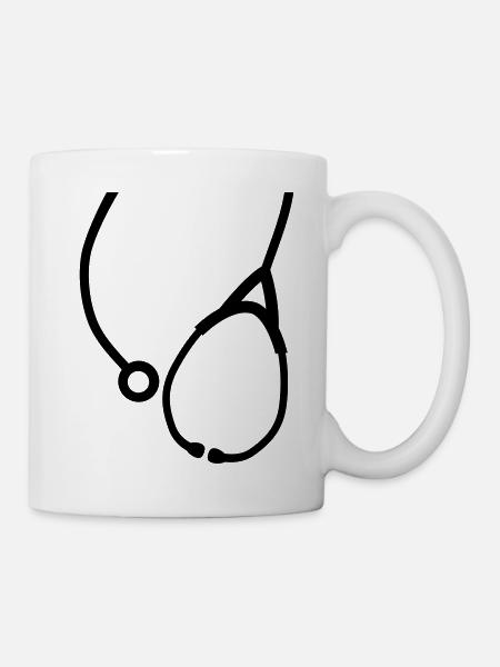 doktor__f1 - Tasse - Weiß