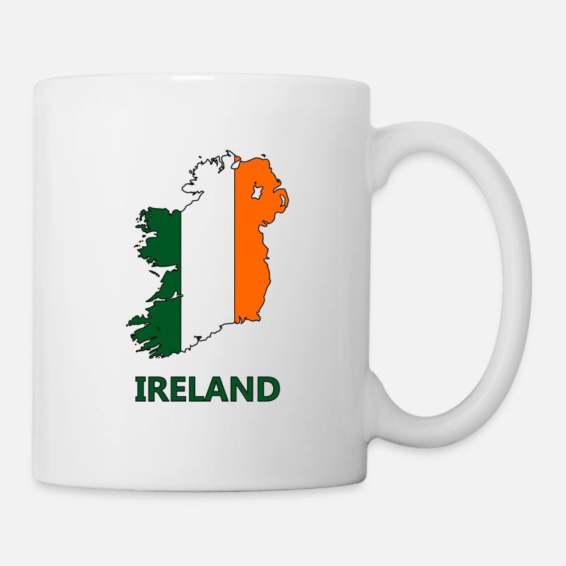 ireland - Tasse - Weiß