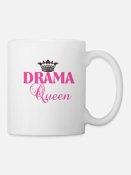 Drama Queen - Mug blanc - blanc