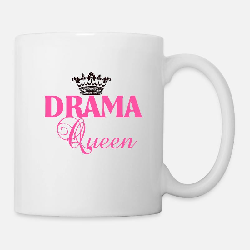 Drama Queen - Mug blanc - blanc