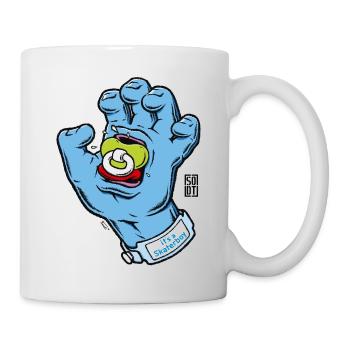 it's a skaterboy - Tasse - Weiß - Rechts