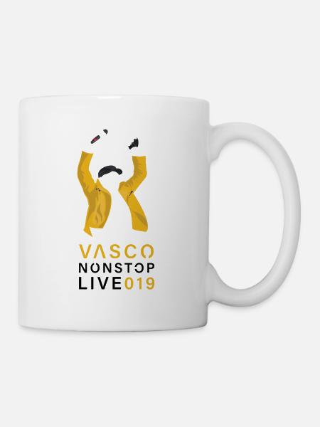 Vasco non stop live 2019 - Tasse - Weiß