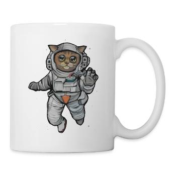 LILI THE CATSTRONAUT - Mug blanc - blanc - Droite