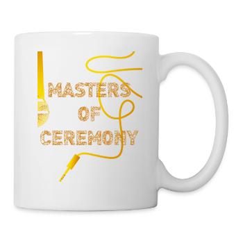 Masters of Ceremony, MC, Rapper, Speaker Design - Tasse - Weiß - Rechts