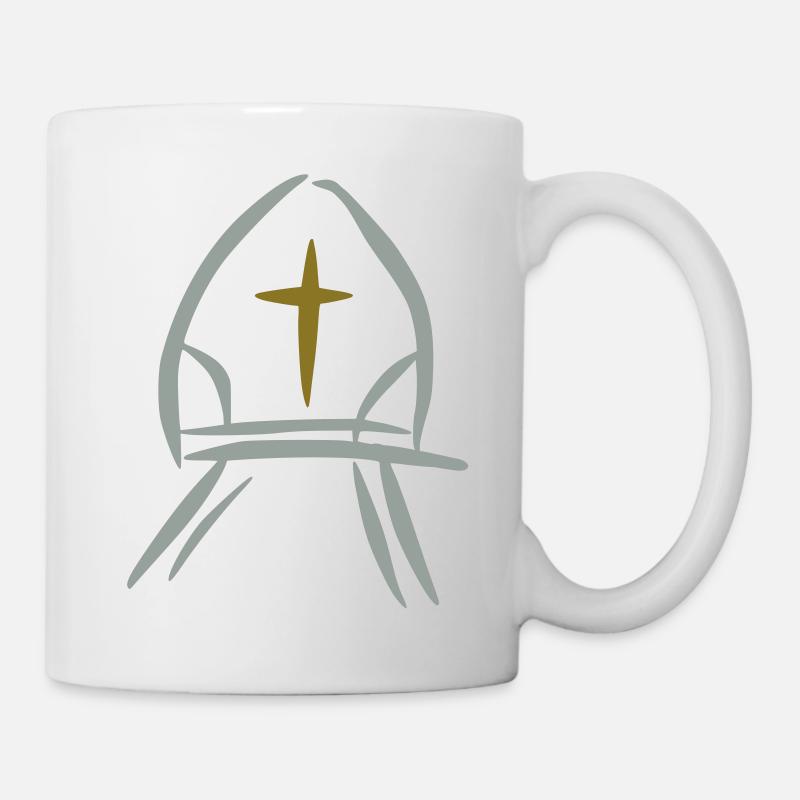 Papstmütze - Mug - white