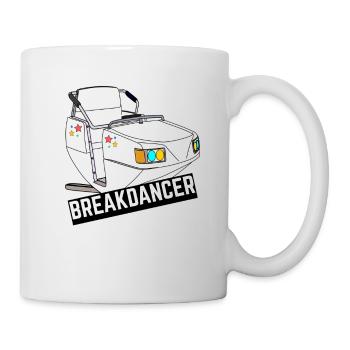 Breakdance Kirmes Ride Showmen - Mug - white - Right