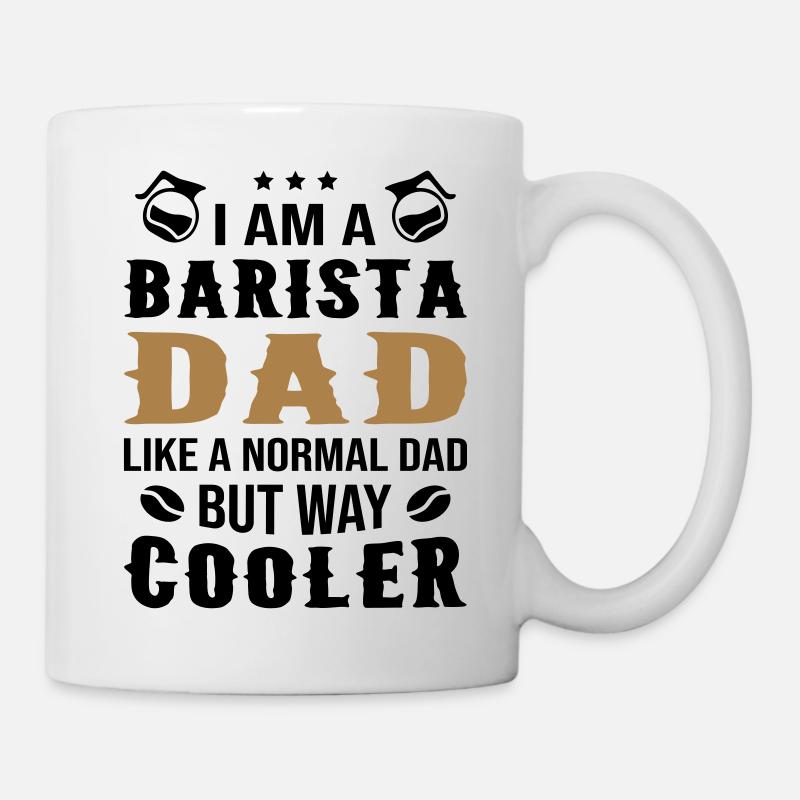 Barista Dad - Tasse - Weiß