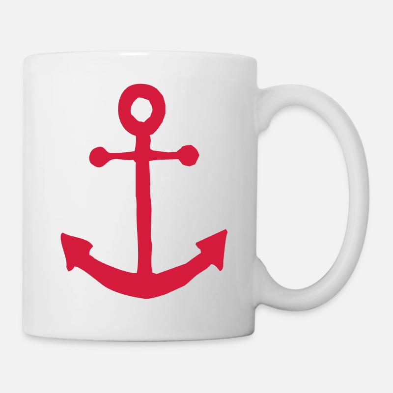 Anker - Tasse - Weiß