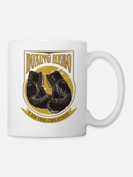 Boxing Hero - The Greatest - Mug - white