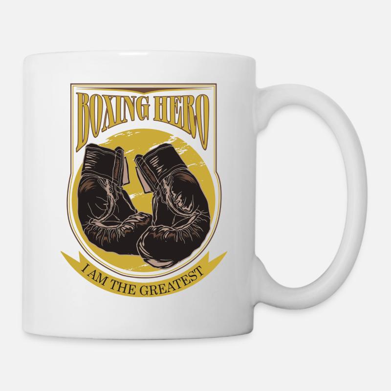Boxing Hero - The Greatest - Tasse - Weiß