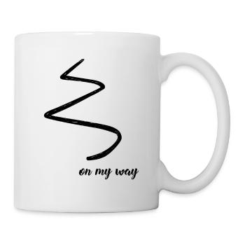 on my way - Mug - white - Right