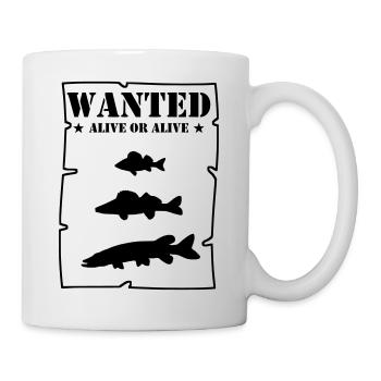 Wanted alive or alive - Tasse - Weiß - Rechts