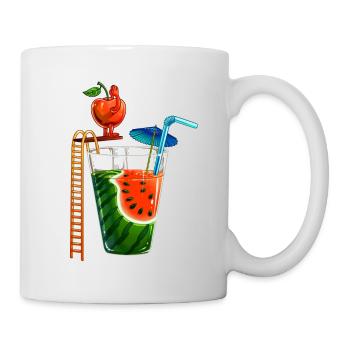 Watermelonpool - Tasse - Weiß - Rechts