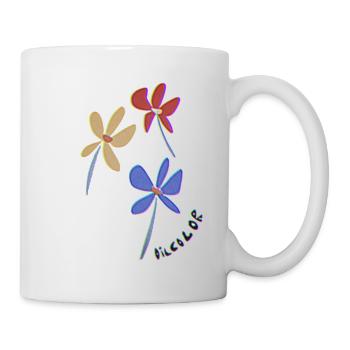 flowers - Tasse - Weiß - Rechts