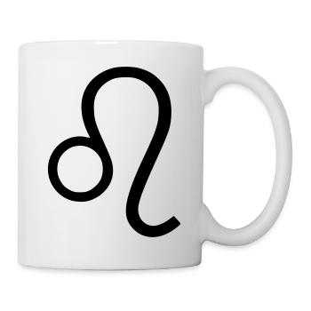 Leo Leo Horoscope Zodiac Birthday Lion - Mug - white - Right
