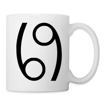 69 Stellung 60 Position Sexstellung Kamasutra Sex - Tasse - Weiß - Rechts