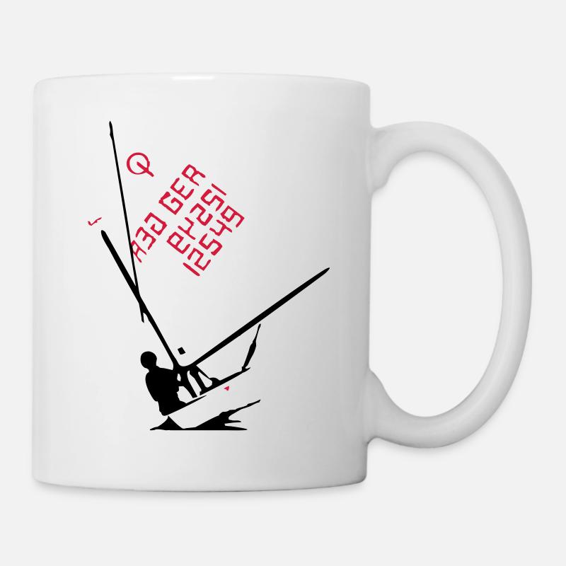 Opti sailing - Tasse - Weiß
