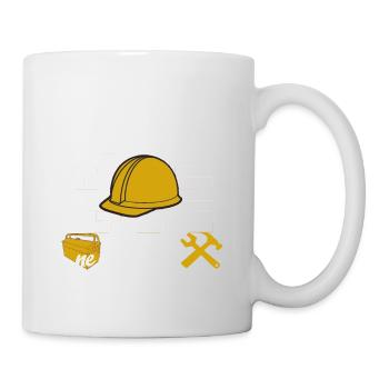 Maçon Shirt • Metier des forts • Maçon Cadeau - Mug blanc - blanc - Droite