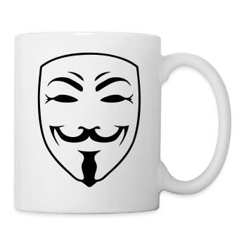 anonymous - Tasse - Weiß - Rechts