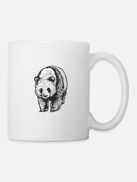 Ours - Mug blanc - blanc