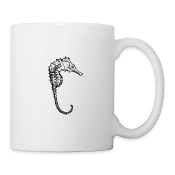 sea horse - Mug - white - Right