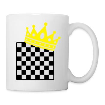chess king - Tasse - Weiß - Rechts