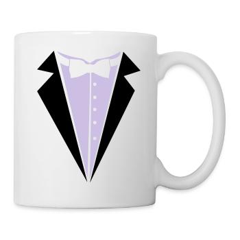 Jeune marié - Mug blanc - blanc - Droite
