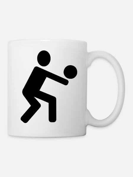 Volley-ball - Mug blanc - blanc