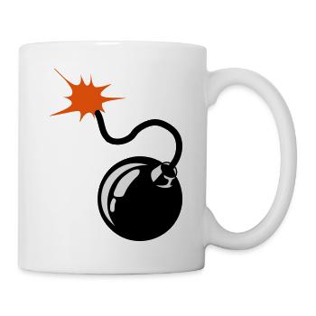 Bombe Bombe Docht 9072 - Tasse - Weiß - Rechts
