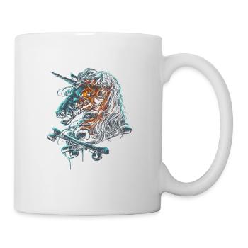Dead Unicorn Horse Dead Unicorn Premium Gift - Mug - white - Right