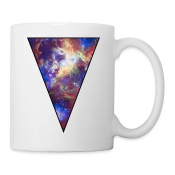 Galaxy - Space - Sterne - Cosmic - Kunst - - Tasse - Weiß - Rechts