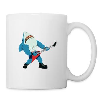Rock 'n' Roll - Metal - Hard rock - Hai Guitar - Mug - white - Right