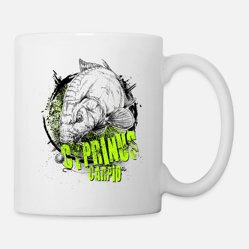 carpe - Mug blanc - blanc