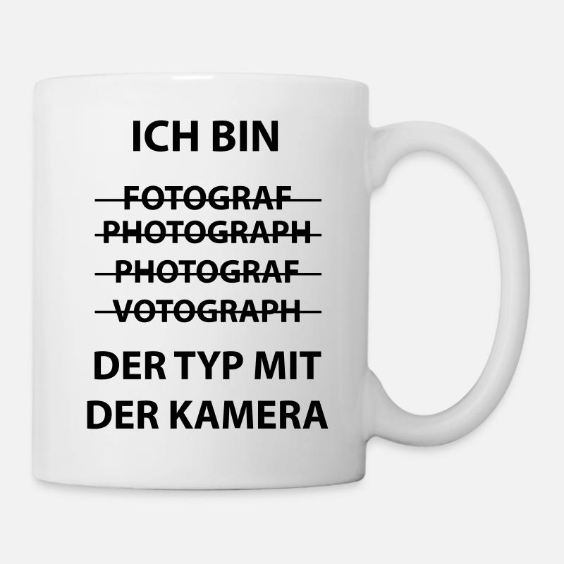 Kameratyp - Tasse - Weiß
