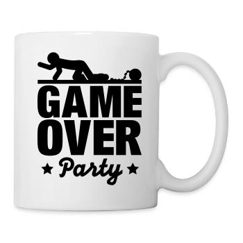 game_over_party_f1 - Mug - white - Right
