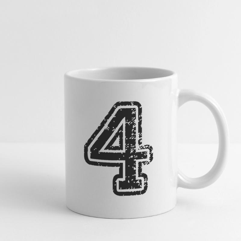 4 - Nummer Tasse