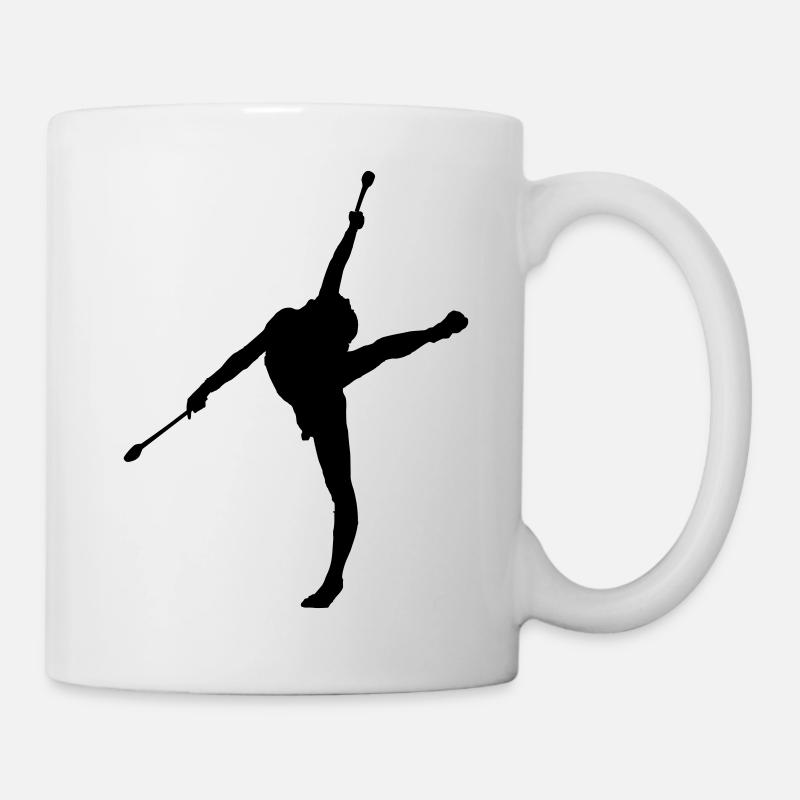 gymnastique rythmique 1 - Mug blanc - blanc