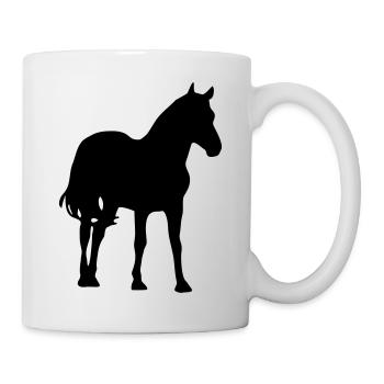 Pferd - Mug - white - Right
