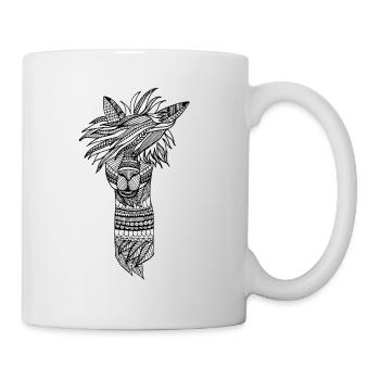alpaga - Mug blanc - blanc - Droite