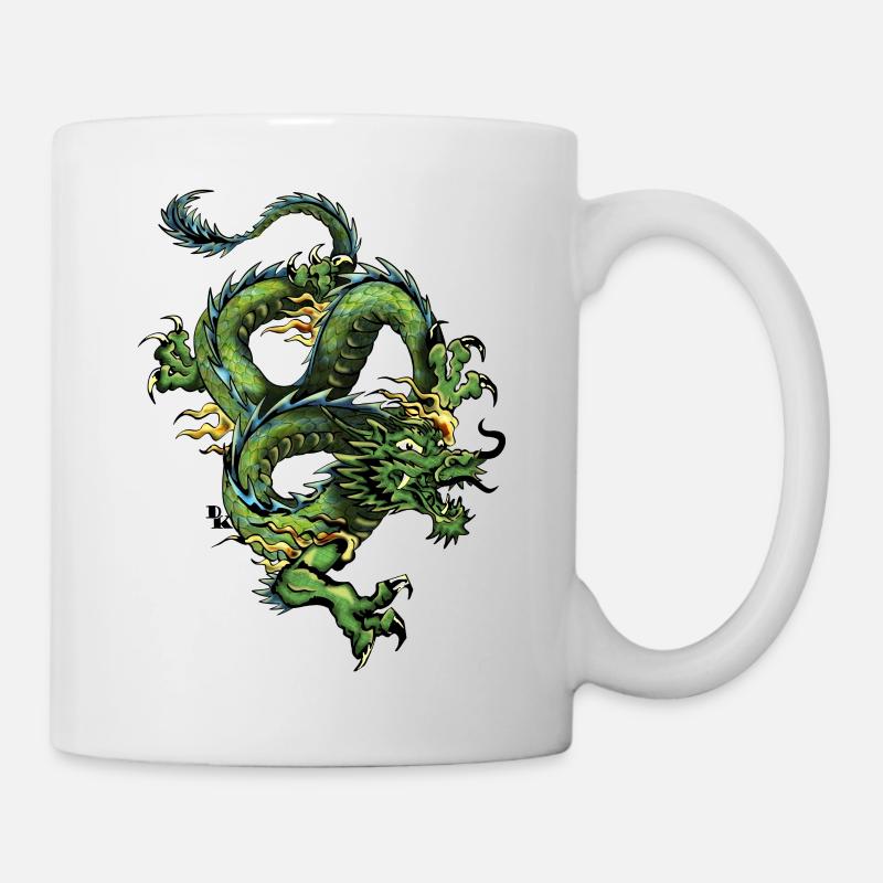 Chinese dragon 202 - Mug - white
