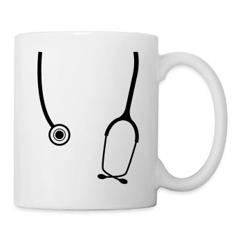 Arzt - Tasse - Weiß - Rechts