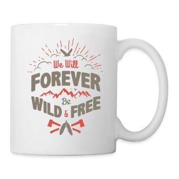 liberté - Mug blanc - blanc - Droite