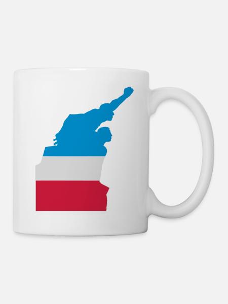 Matrosendenkmal - Tasse - Weiß